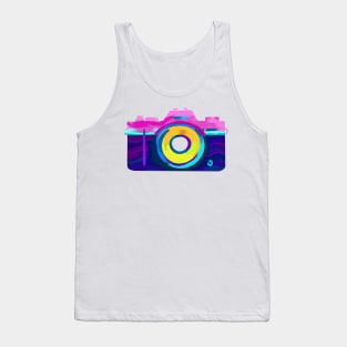 Camera painting Tank Top